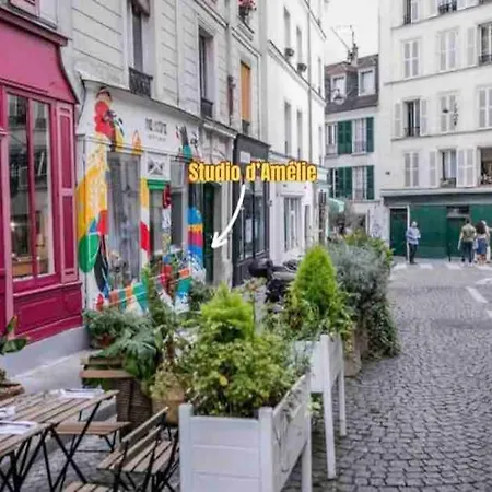 Apartment Amelie Poulain In Heart Of Montmartre